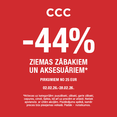 Ziemas kolekcijas dižpārdošana CCC!