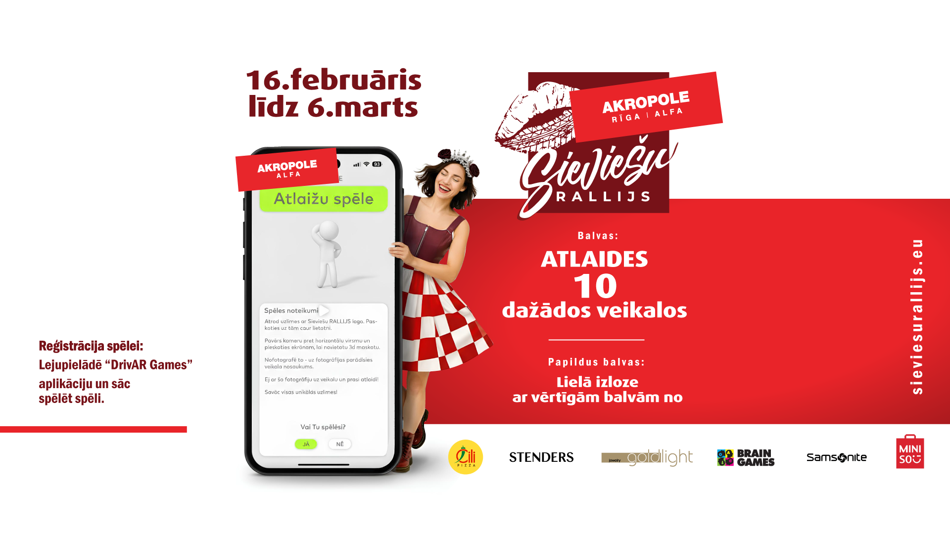 Atlaižu spēle “AKROPOLE Alfa”