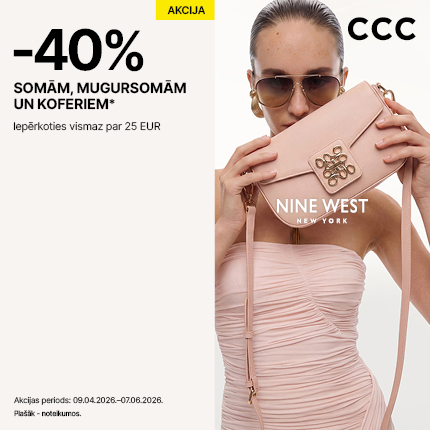 40% atlaide somām CCC!