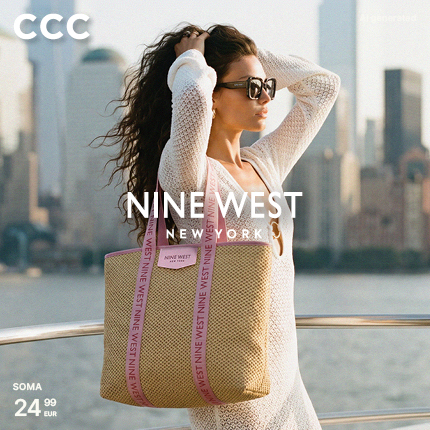 Klusā greznība ar bohēmas noskaņu. Nine West vasaras kolekcija jau pieejama CCC veikalos.