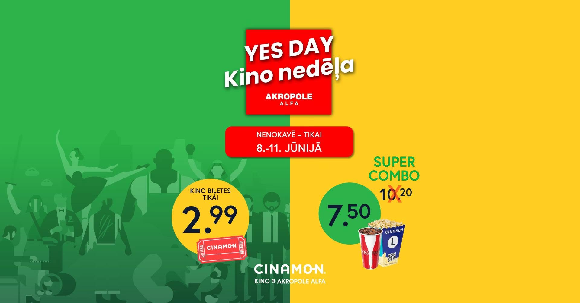 YES DAY nedēļa