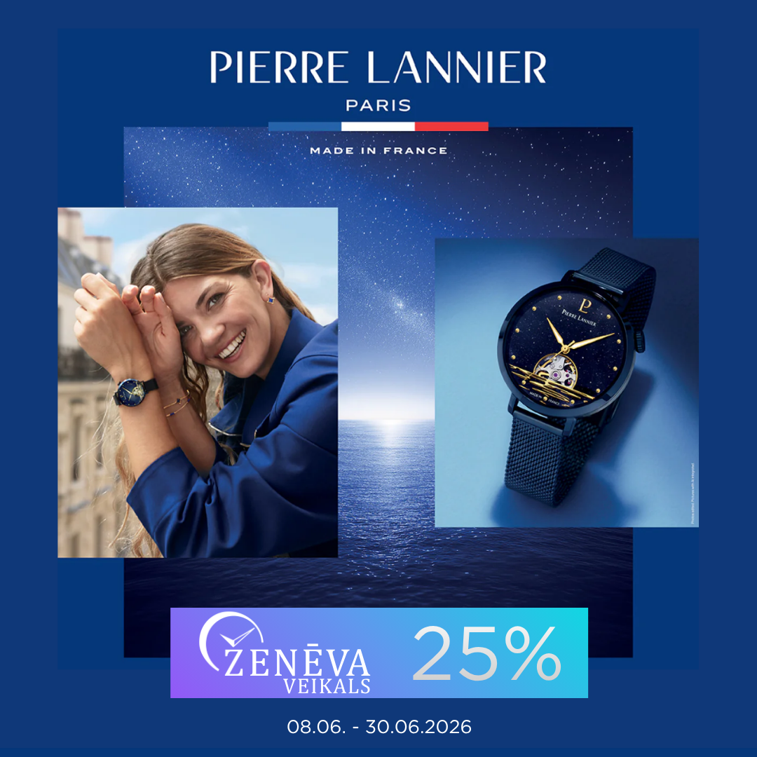 Ženēva veikalā – Pierre Lannier zīmolam 25% atlaide