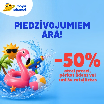 Piedzīvojumiem ārā! -50% otrai precei