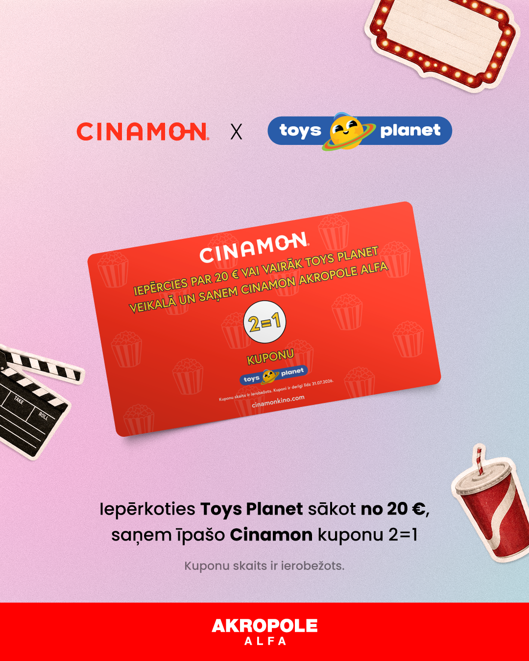 Toys Planet x Cinamon