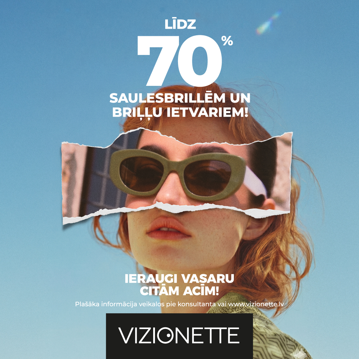 Briļļu izpārdošana ir TE!