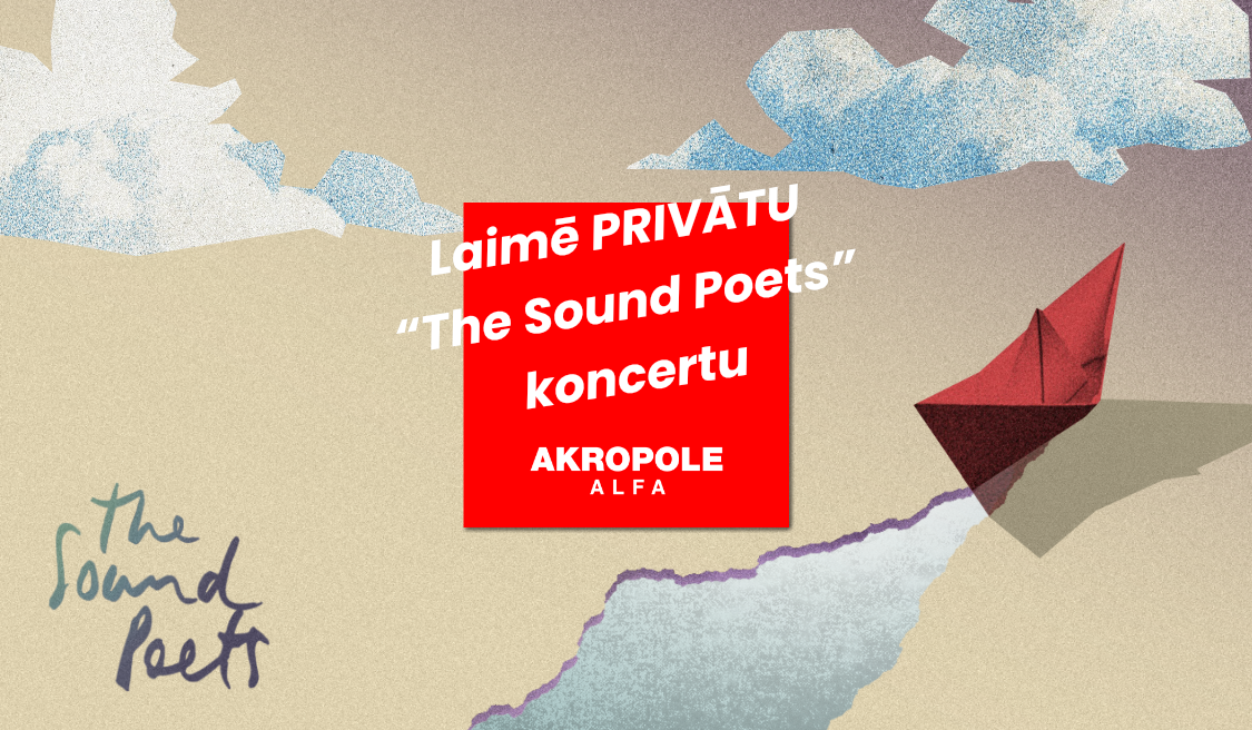 Tava iespēja laimēt privātu “The Sound Poets” koncertu!