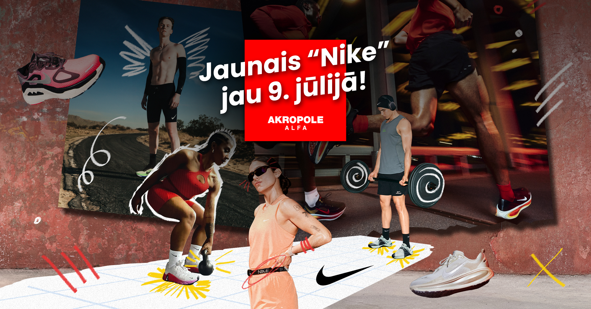 Jaunā “Nike” atvēršana