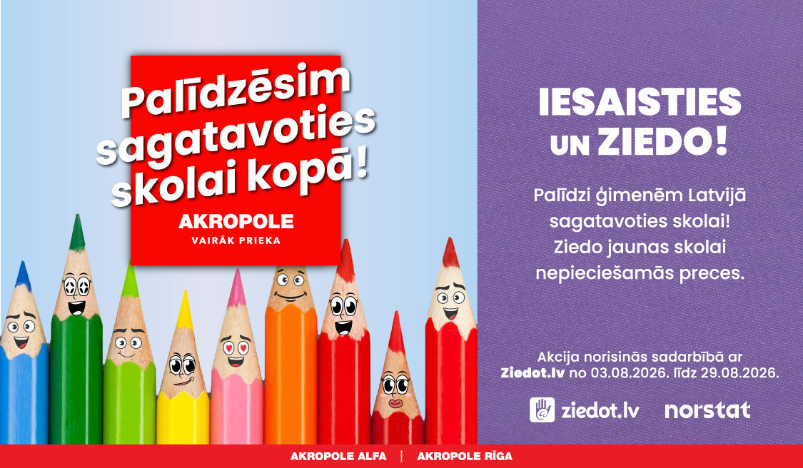 Palīdzēsim sagatavoties skolai kopā!