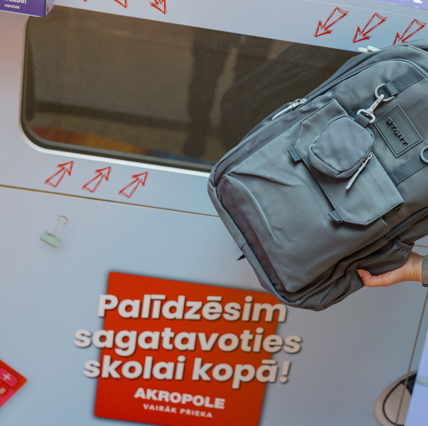 Noslēgusies labdarības akcija “Palīdzēsim sagatavoties skolai kopā!”