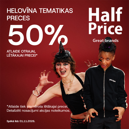 Helovīna tematikas precēm atlaides